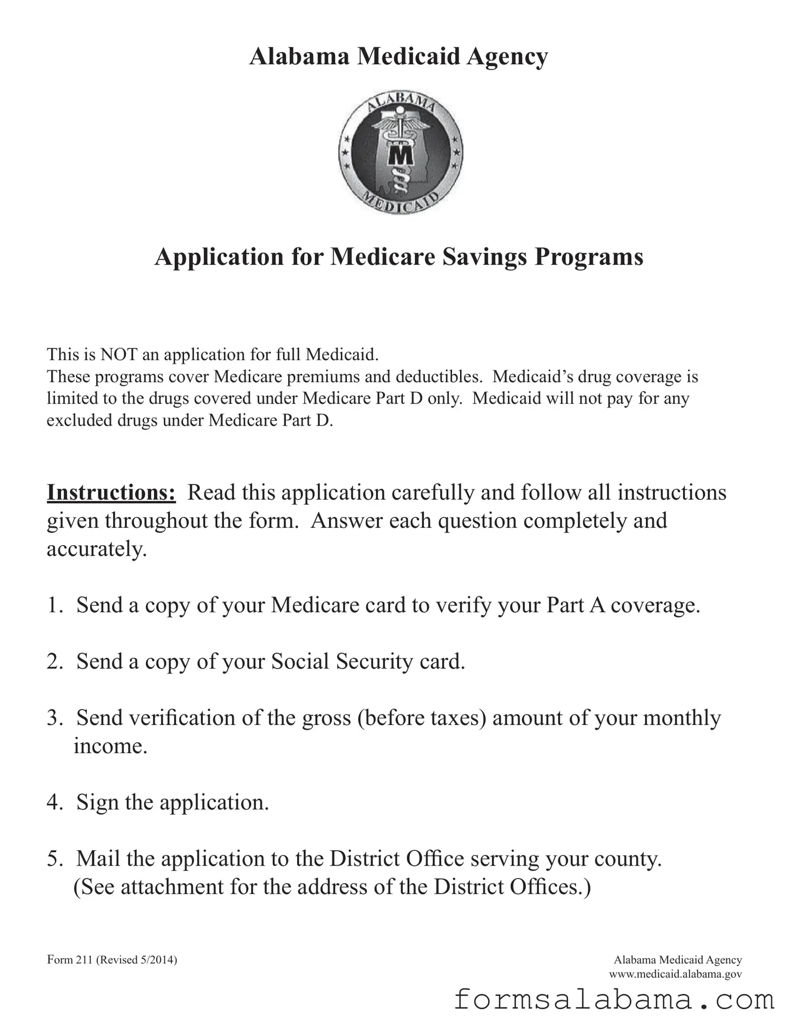 Fill Out a Valid Alabama 211 Template